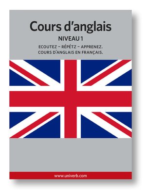 cover image of Cours d'anglais